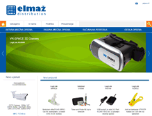 Tablet Screenshot of elmaz.hr